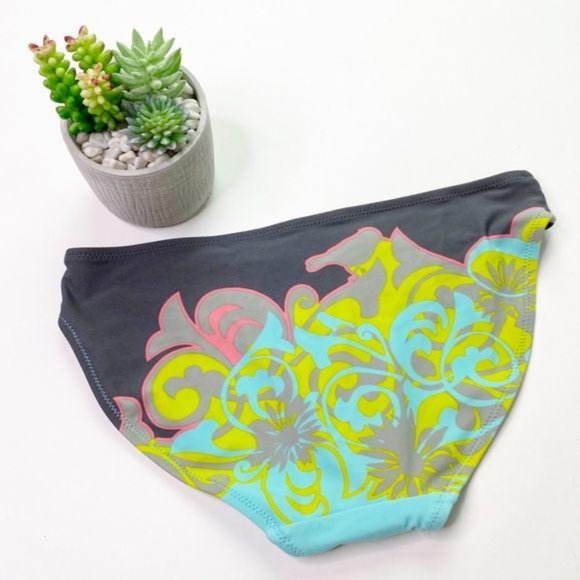 Athleta NWOT Bikini Swimsuit Bottoms Blue Bathing - Picture 2 of 15